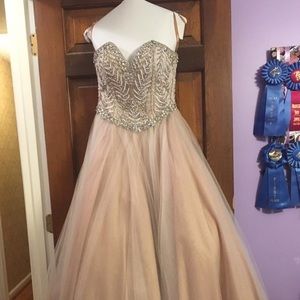 Ball gown prom dress